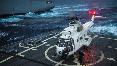 Rescue Mission Above the Waves wallpaper