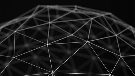 Geometric Harmony in Black and White wallpaper