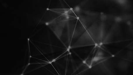 Digital Constellations in Monochrome wallpaper