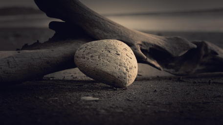 Timeless Tranquility in Monochrome wallpaper