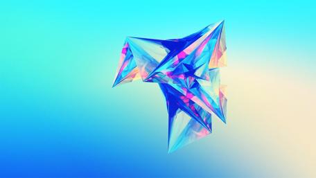 Vibrant Geometric Serenity Wallpaper wallpaper