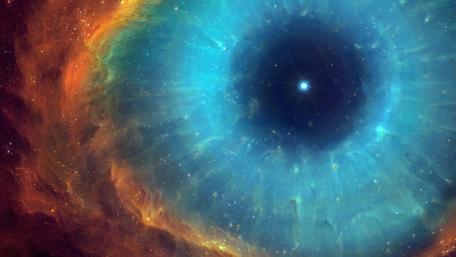 Cosmic Eye of the Universe wallpaper