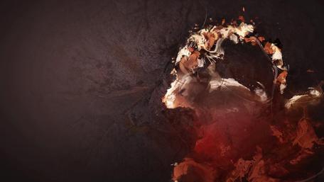 Bold Swirls of Abstract Emotion wallpaper
