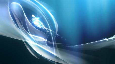 Ethereal Blue Essence wallpaper