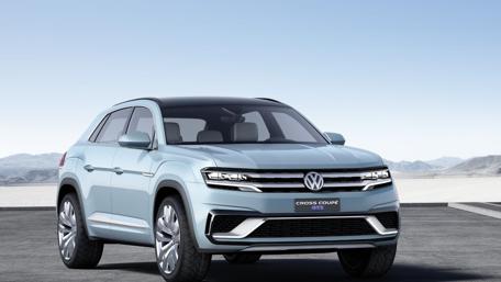 Sleek Volkswagen SUV in Stunning Landscape wallpaper