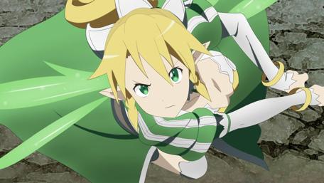 Fairy Warrior Anime Character in Battle Stance wallpaper