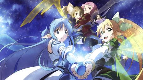 Anime Adventure in the Starry Sky wallpaper