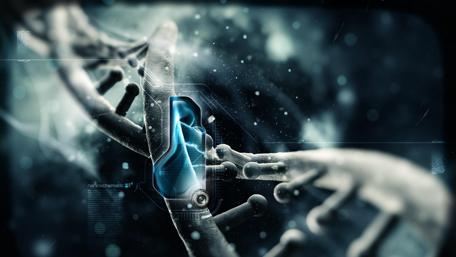 Futuristic Robotic Hand Interaction wallpaper