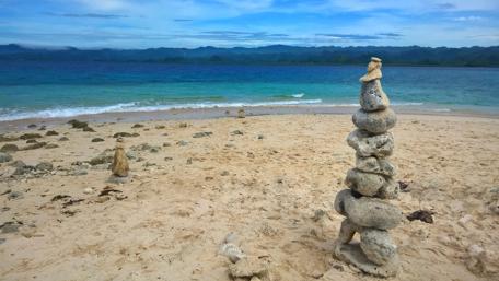 Finding Harmony at the Beach wallpaper