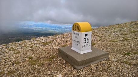 Majestic Mont Ventoux Landscape Wallpaper wallpaper