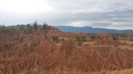 Desert Serenity in Tatacoa Hills wallpaper