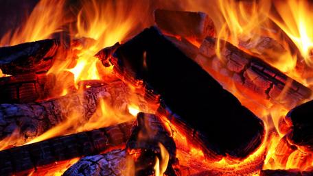 Embers of Night's Warmth wallpaper