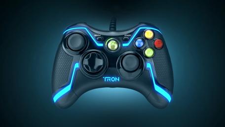 Futuristic Xbox Controller with Neon Accents wallpaper