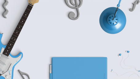 Music Inspiration Workspace Aesthetic wallpaper
