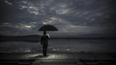 Waiting for Change on a Cloudy Day wallpaper