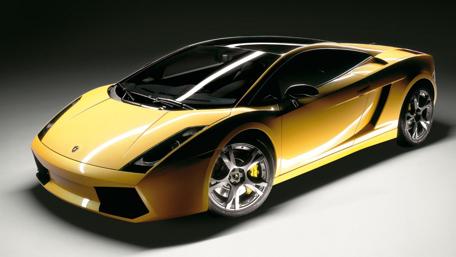 Stunning Lamborghini in Bold Yellow Finish wallpaper
