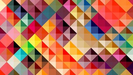 Vibrant Geometric Patterns Inspire Creativity wallpaper