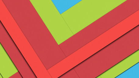 Vibrant Geometric Layers Enhance Modern Spaces wallpaper