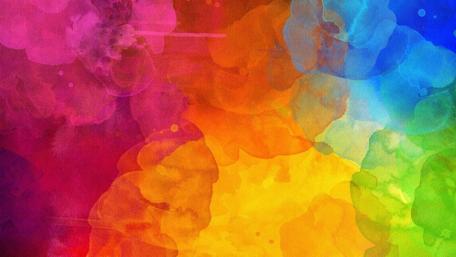 Vibrant Abstract Color Explosion wallpaper