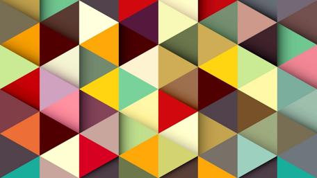 Vibrant Geometric Patterns for Modern Spaces wallpaper