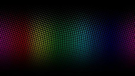 Colorful Illusion of Dots in 3D Space wallpaper
