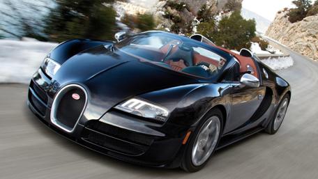 Sleek Black Luxury Sports Car Design wallpaper