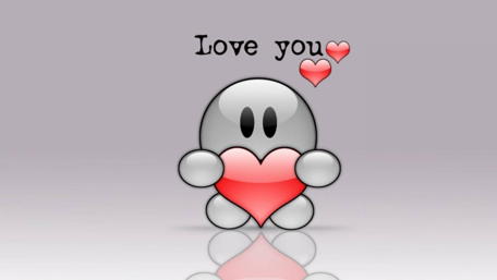 Adorable Expression of Love wallpaper