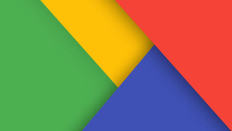 Vibrant Geometric Shapes in Harmony wallpaper