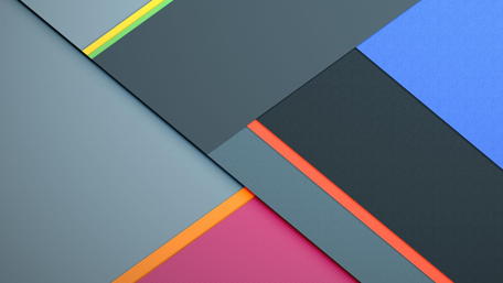 Geometric Color Harmony in Abstract Design wallpaper