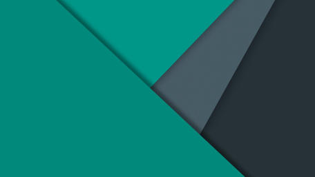 Geometric Serenity in Shades of Teal and Gray wallpaper