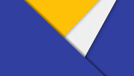 Vibrant Geometric Shapes in Bold Colors wallpaper