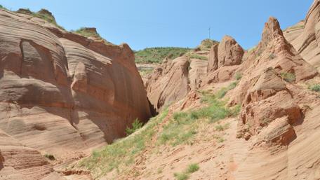 Stunning Red Cliffs of China’s Danxia Landform wallpaper