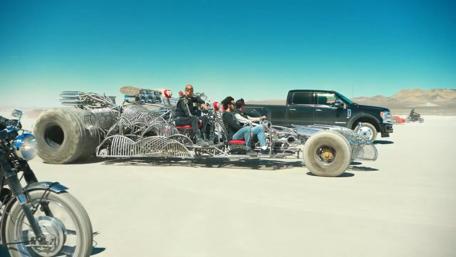 Innovative Desert Vehicle Adventure wallpaper