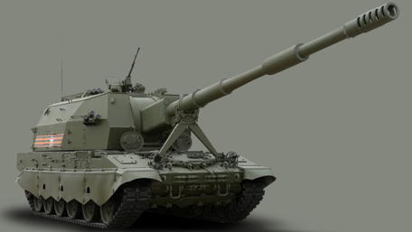 Powerful Tank in Action wallpaper