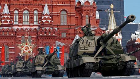 Formidable Military Parade in Red Square wallpaper