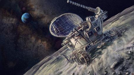 Exploring New Worlds in Space Adventure wallpaper