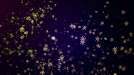 Magical Snowflakes Celebration Wallpaper wallpaper
