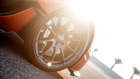 Stunning McLaren P1 Wheel Close-Up wallpaper