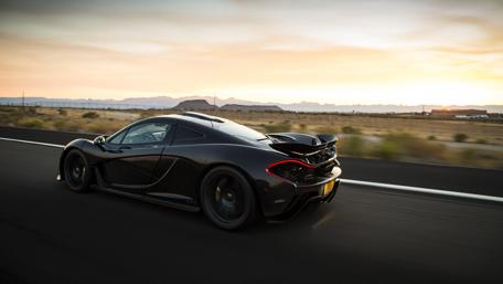 Sleek Power of the McLaren P1 wallpaper