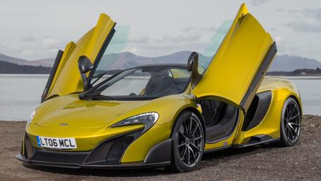 Stunning McLaren 675LT Spider Wallpaper wallpaper