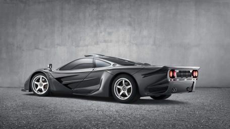 Sleek Black McLaren F1 Wallpaper For Enthusiasts wallpaper