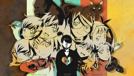 Colorful Monogatari Charms wallpaper