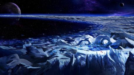 Frozen Cosmos Odyssey wallpaper