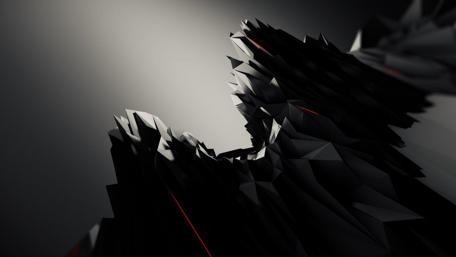Sharp Edges of Abstract Dimension wallpaper