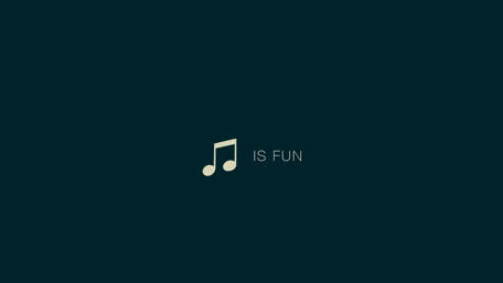 Music is fun wallpaper