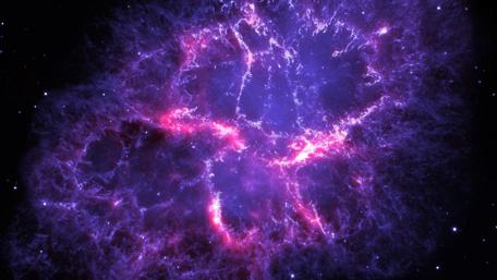 Cosmic Fractals in Deep Space wallpaper