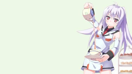 Ethereal Anime Moment with Timeless Grace wallpaper