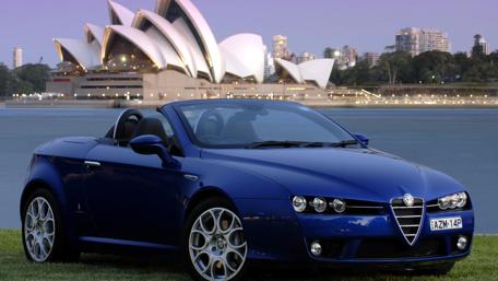 Sleek Convertible by Iconic Landmark wallpaper