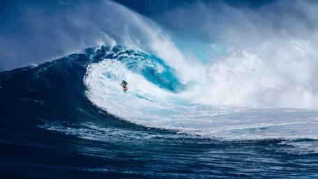 Ocean's Majesty Surfing Wallpaper wallpaper