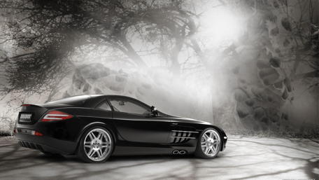 Dream Ride in a Mystical Forest wallpaper